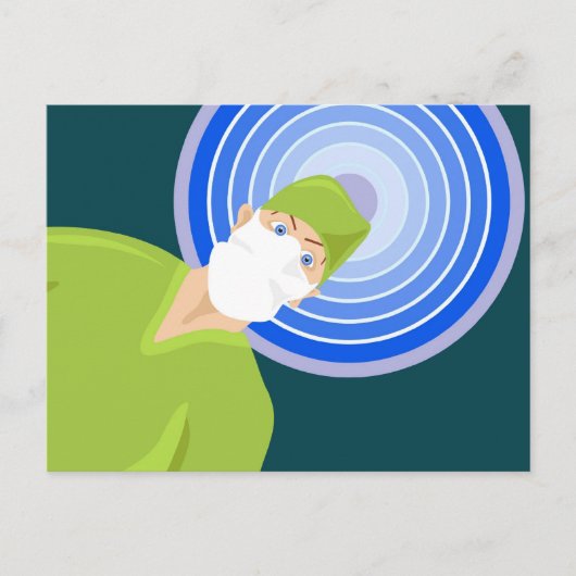 chirurg briefkaart (Voorkant)