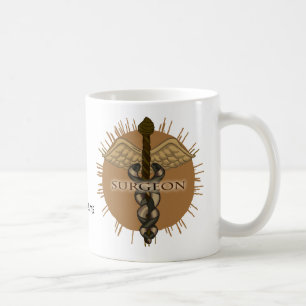 Chirurg caduceus koffiemok