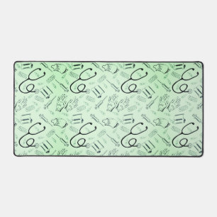  chirurg groen medisch dokterspatroon bureaumat