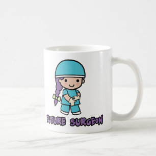 chirurg (meisje) koffiemok