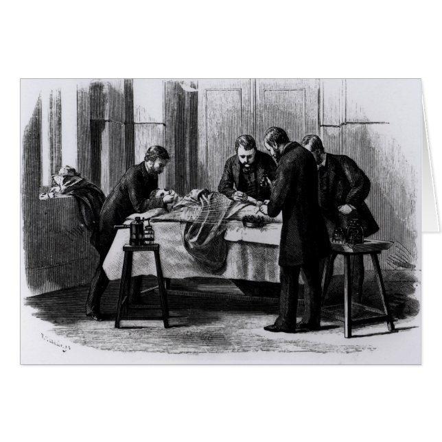 Chirurgie antiseptique, 1882 (Devant horizontal)