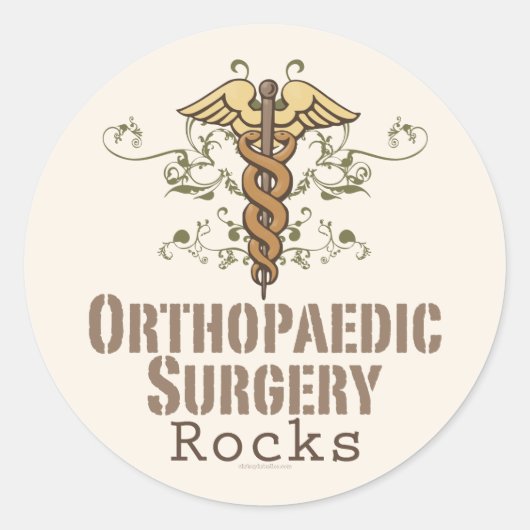 Chirurgie orthopédique Rocks Stickers (Devant)