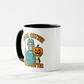 Chirurgien amusant Halloween Mug (Devant gauche)