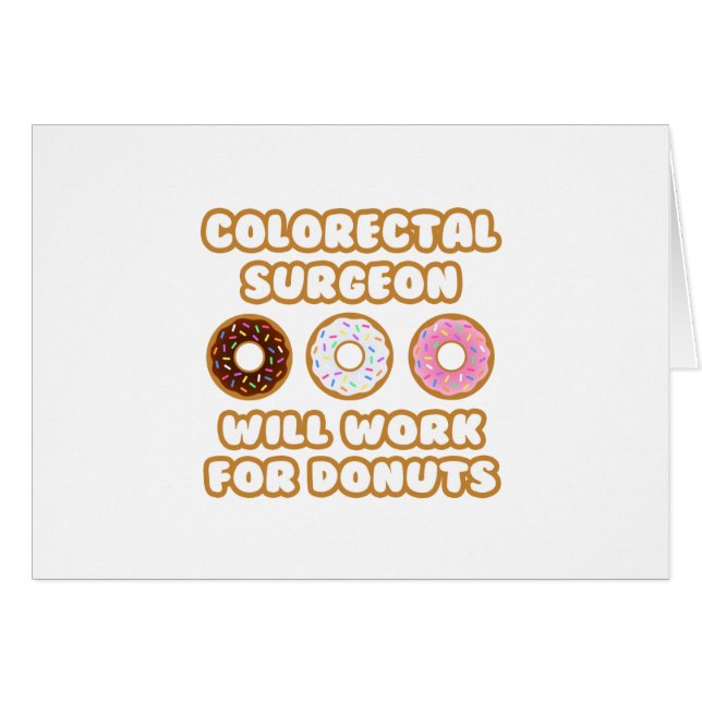 Chirurgien colorectal .. Fonctionnera Pour Les Don (Devant horizontal)