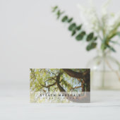 Chirurgien d'arbre sauvage en pleurs Carte de visi (Debout devant)