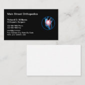 Chirurgien orthopédique classique Cartes de visite (Devant / Derrière)