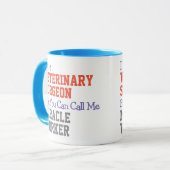Chirurgien vétérinaire Miracle Worker Mug (Devant gauche)