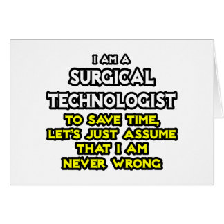 Chirurgisch technoloog grapt .. Nooit fout