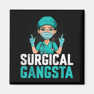 Chirurgische Gangsta Chirurgische Technicus Techno Magneet