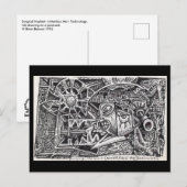 Chirurgische implantatie- (Interface Me)-technolog Briefkaart (Voorkant / Achterkant)