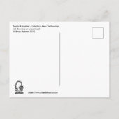 Chirurgische implantatie- (Interface Me)-technolog Briefkaart (Achterkant)