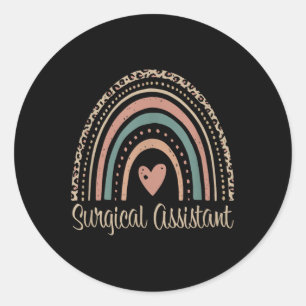 Chirurgische Instant Boho Regenboog Chirurgische E Ronde Sticker