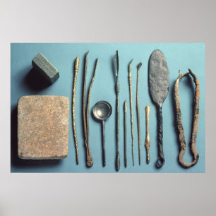 Chirurgische instrumenten poster