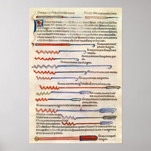 Chirurgische instrumenten van een loopband poster (Voorkant)