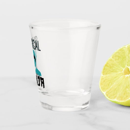 Chirurgische Ninja Scrub Tech Technoloog Shot Glas (Rechts)