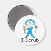 chirurgische technicus magneet (Voorkant / Achterkant)