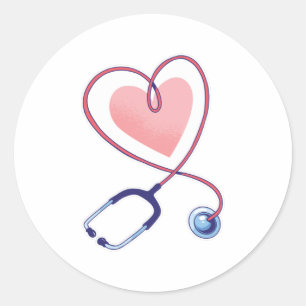 Chirurgische techniek ronde sticker