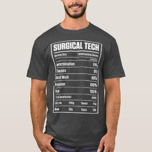 Chirurgische technische hardwerkscrubtechnologie t-shirt