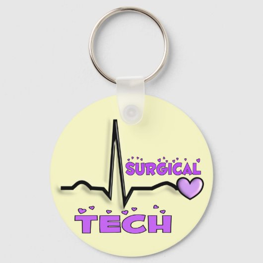 Chirurgische technische specificaties QRS-ontwerp Sleutelhanger (Voorkant)