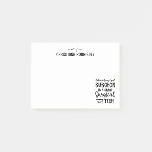 Chirurgische technologie | Chirurgische Technologi Post-it® Notes (Voorkant)