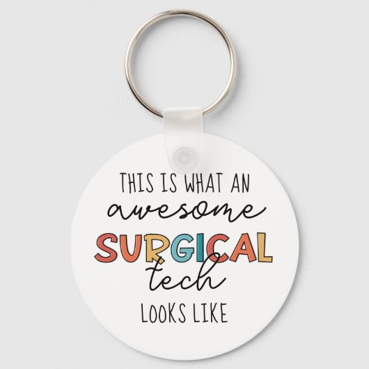 Chirurgische technologiste Funny Surgery OF Tech G Sleutelhanger (Voorkant)