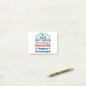 Chirurgische Technoloog chirurgische tech Funny Ge Post-it® Notes (Op bureau)