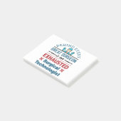 Chirurgische Technoloog chirurgische tech Funny Ge Post-it® Notes (Schuin)