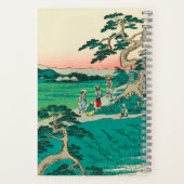 Chiryuu, Japan:  Japanse houtblokkunst Notitieboek (Achterkant)