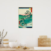 Chiryuu, Japan: Woodblock Print (Keuken)