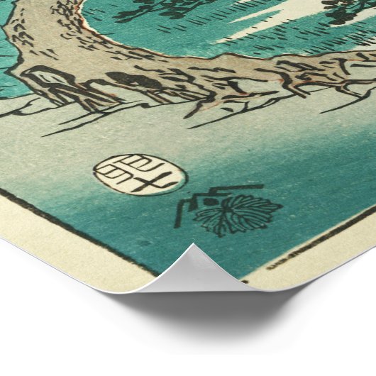 Chiryuu, Japon : Impression de blocs de bois Vinta (Coin)