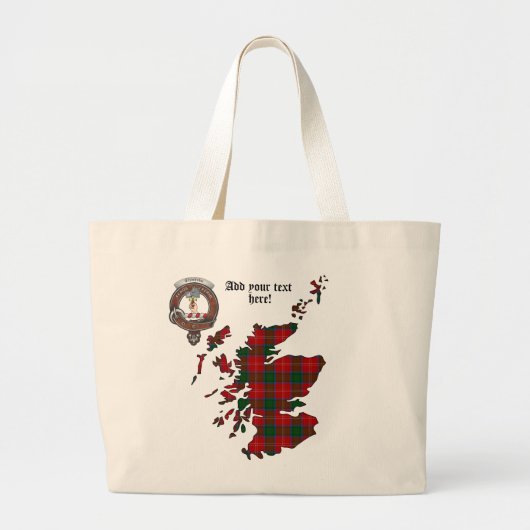 Chisholm Clan gepersonaliseerd Tas (Voorkant)