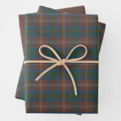 Chisholm Hunting Ancient Original Scottish Tartan Inpakpapier Vel (In situ)