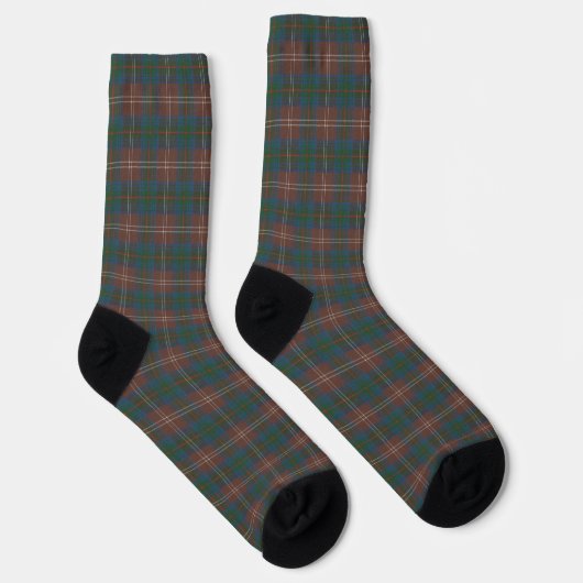 Chisholm Hunting Ancient Original Scottish Tartan Sokken (Rechts)