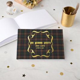 Chisholm Hunting Modern Original Scottish Tartan Gastenboek