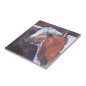 Chisholm Longhorn Tile Tegeltje (Zijkant)