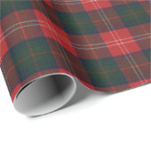 Chisholm Modern Original Scottish Tartan Cadeaupapier (Rol Hoek)