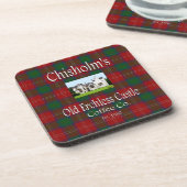 Chisholm's Old Erchless Castle Coffee Co. Drankjes Onderzetter (Linkerzijde)