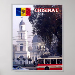 Chisinau - Moldavië - Centrum - Poster