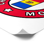 Chisinau Moldova Poster (Hoek)