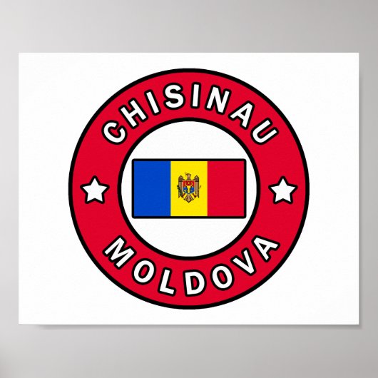 Chisinau Moldova Poster (Voorkant)
