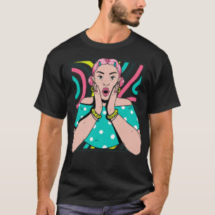 Chisme Art Portret van jonge vrouw T-shirt