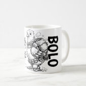 CHISPA & BOLO Steampunk Animal Mug (Devant droit)