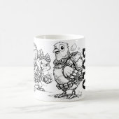 CHISPA & BOLO Steampunk Animal Mug (Centre)