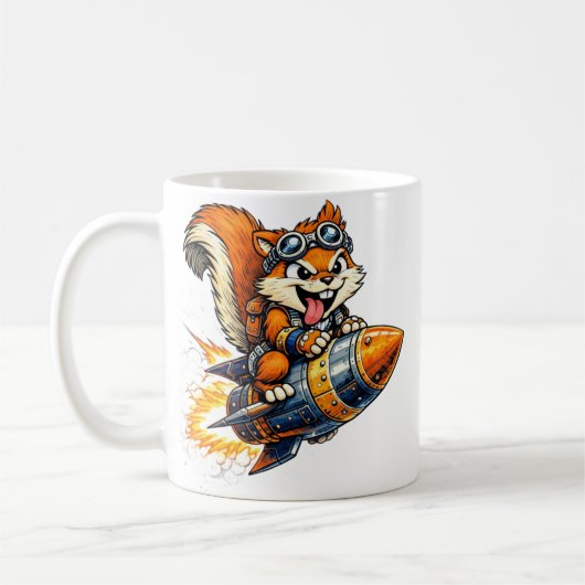 Chispa the Rocket Squirrel Mug Koffiemok (Links)