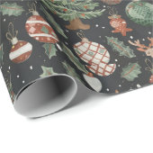 Chistmas Cadeaupapier (Rol Hoek)