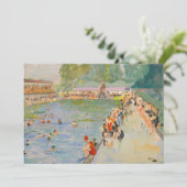 Chiswick Baths | Sir John Lavery (Staand voorkant)