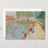 Chiswick Baths | Sir John Lavery (Voorkant / Achterkant)