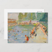 Chiswick Baths | Sir John Lavery Briefkaart (Voorkant / Achterkant)