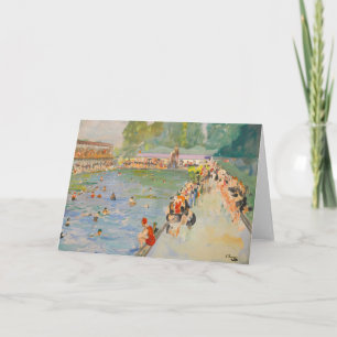 Chiswick Baths Sir John Lavery Kaart