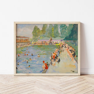 Chiswick Baths Sir John Lavery Poster